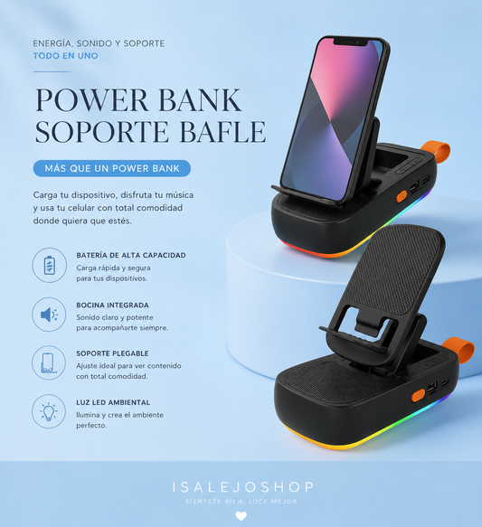POWER BANK SOPORTE BAFLE
