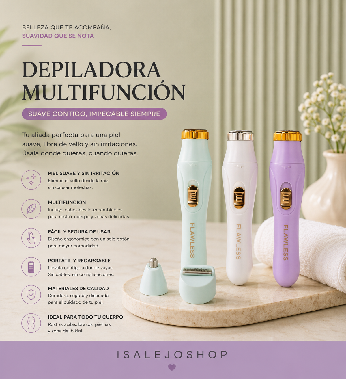 Depiladora dama