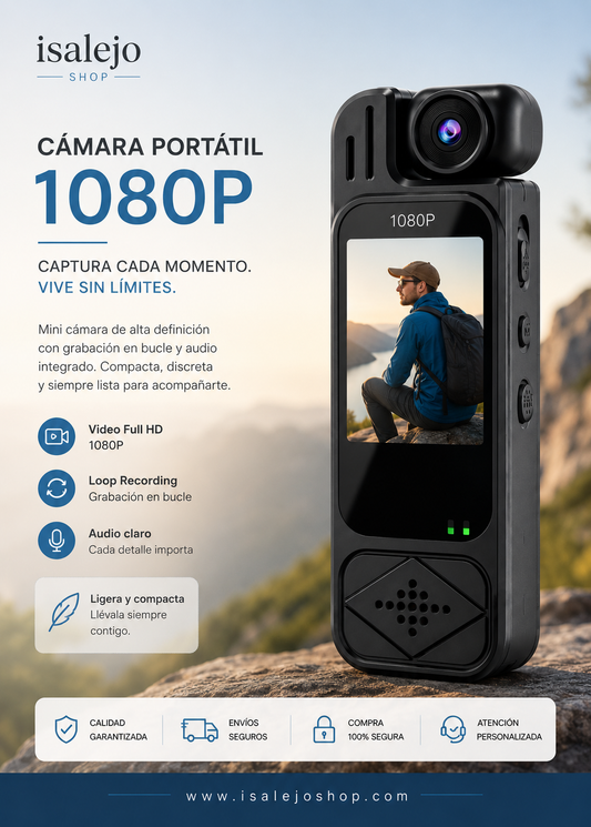 Cámara Portátil 1080P