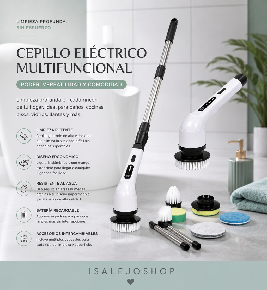 Cepillo Multifuncional 9 en 1